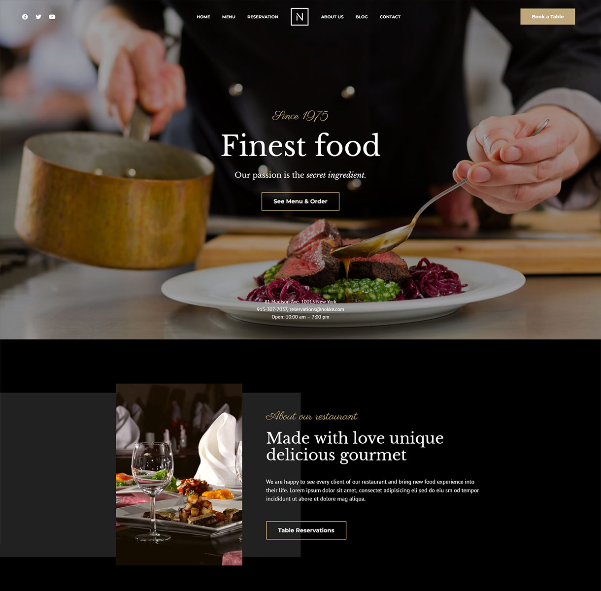 nokke_restaurant_demo